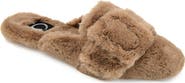 Journee Collection JOURNEE Eara Faux Fur Slipper