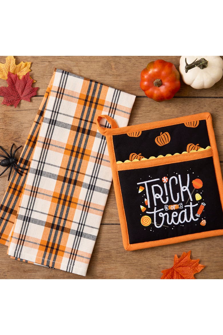Trick Or Treat Potholder Gift Set, Alternate, color, Trick or Treat