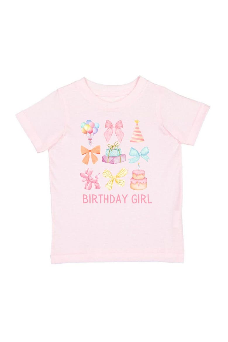 Birthday Girl Cutie Short Sleeve T-Shirt, Main, color, Ballet Pink