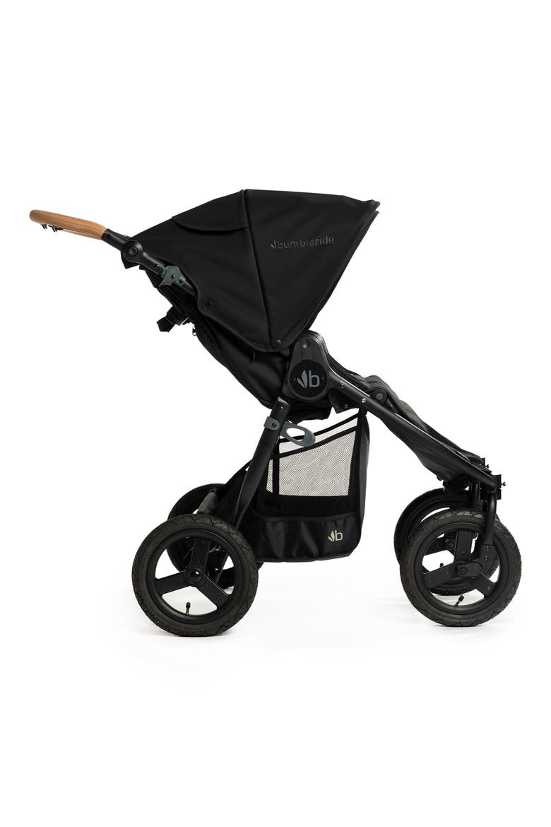 Indie Twin Double Stroller, Alternate, color, BLACK
