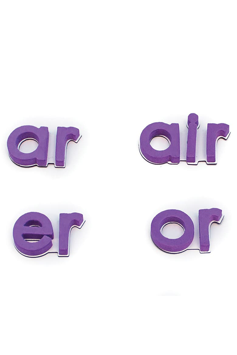 Rainbow Vowels Magnetic Activities Learning Set, Alternate, color, Multicolored