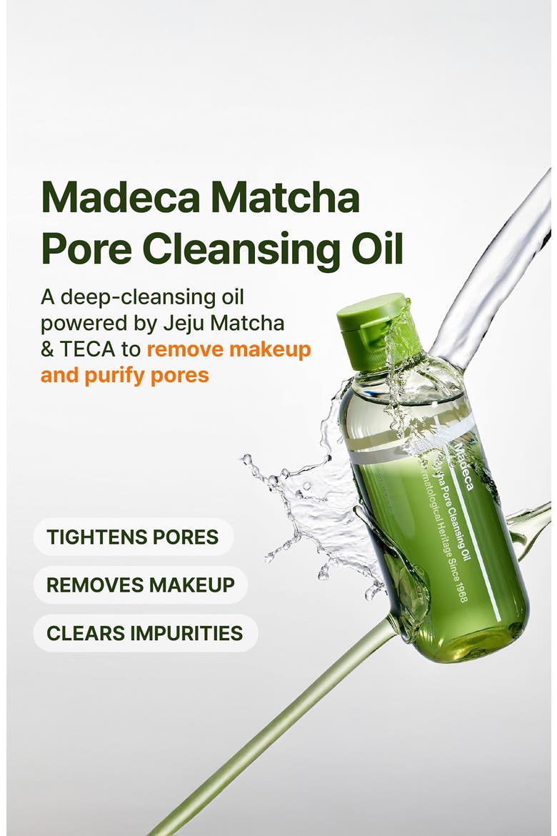 Madeca Matcha Pore Cleansing Oil, Alternate, color, NO COLOR