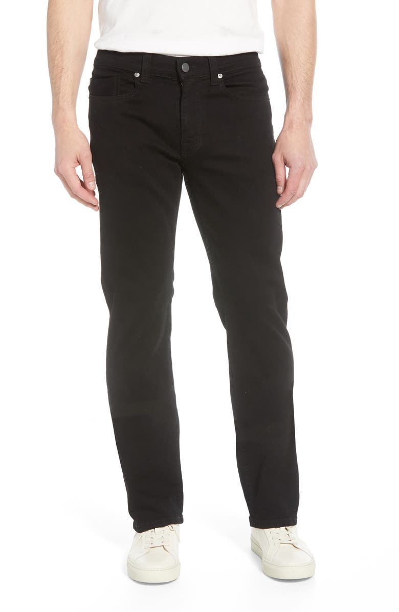 Fidelity Denim 50-11 Relaxed Fit Jeans, Main, color, Gotham Black