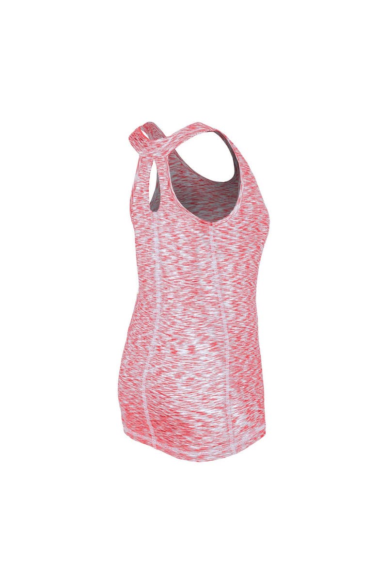 New Era Women's New Era Red St. Louis Cardinals Space Dye Keyhole Back Tank Top, Alternate, color, Red