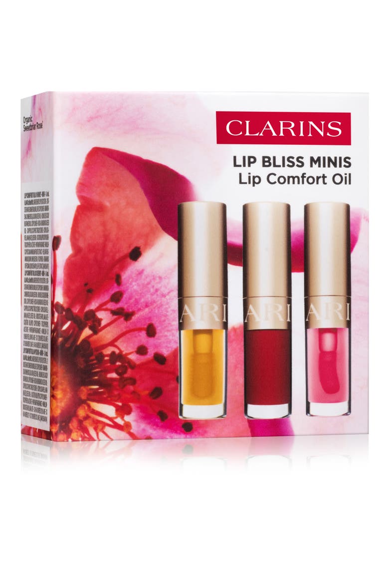 3-Pack Mini Lip Oil Set, Alternate, color, NO COLOR