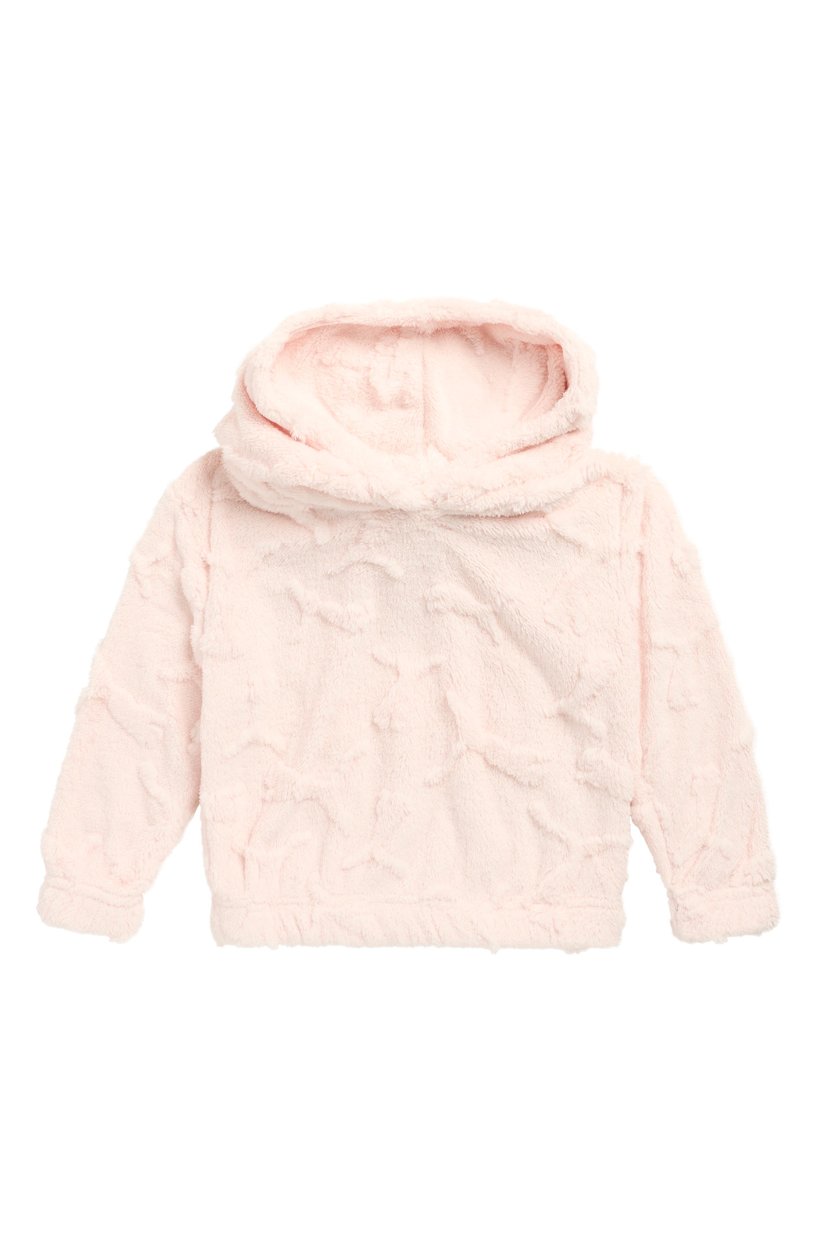 PUMA Kids' Faux Shearling Pullover Hoodie