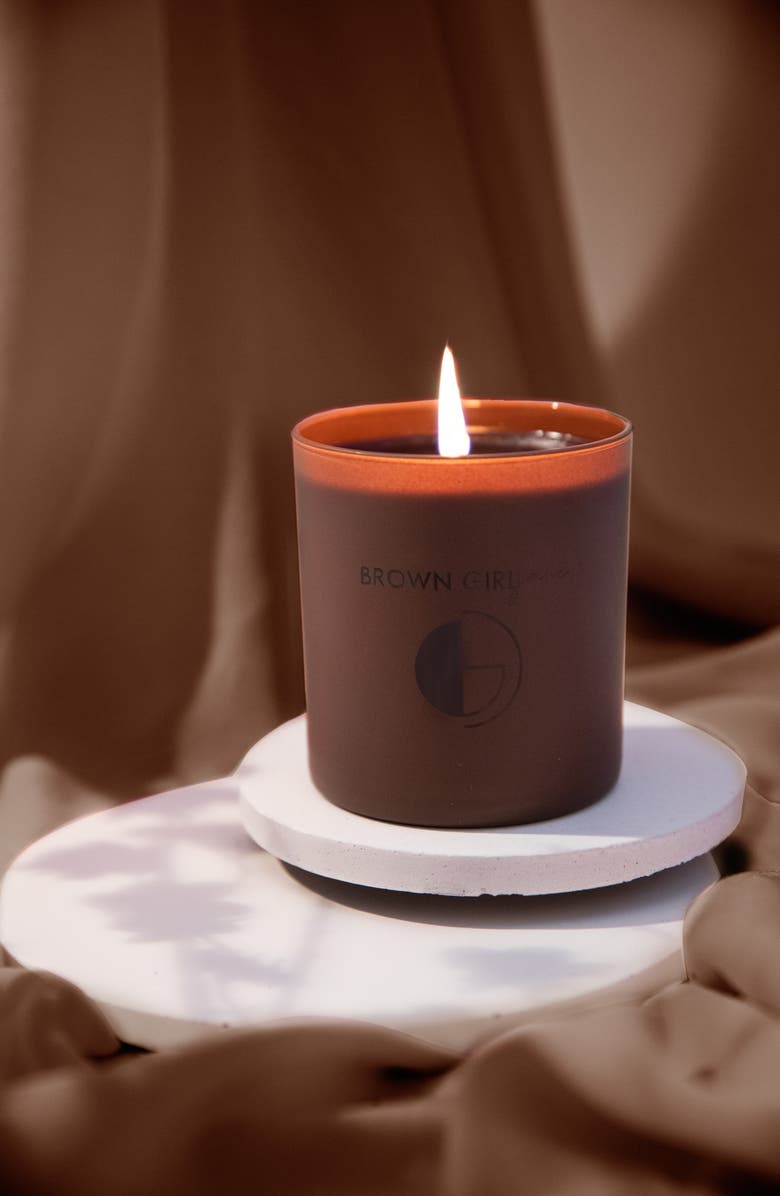 Brown Girl Jane Velvet Moon Perfumed Candle, Alternate, color,