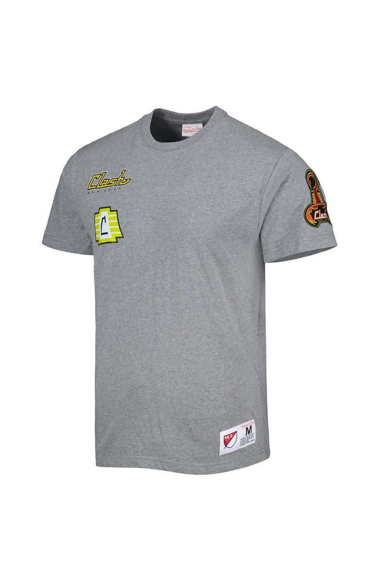 Mitchell & Ness Men's Mitchell & Ness Gray San Jose Earthquakes City Tee, Alternate, color, Gray