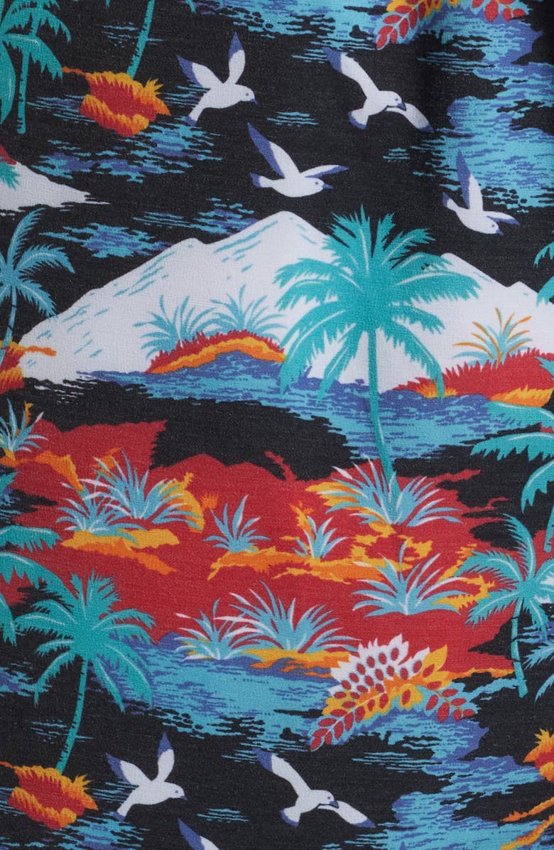 Fair Harbor The Bayberry Swim Trunks, Alternate, color, Tropical