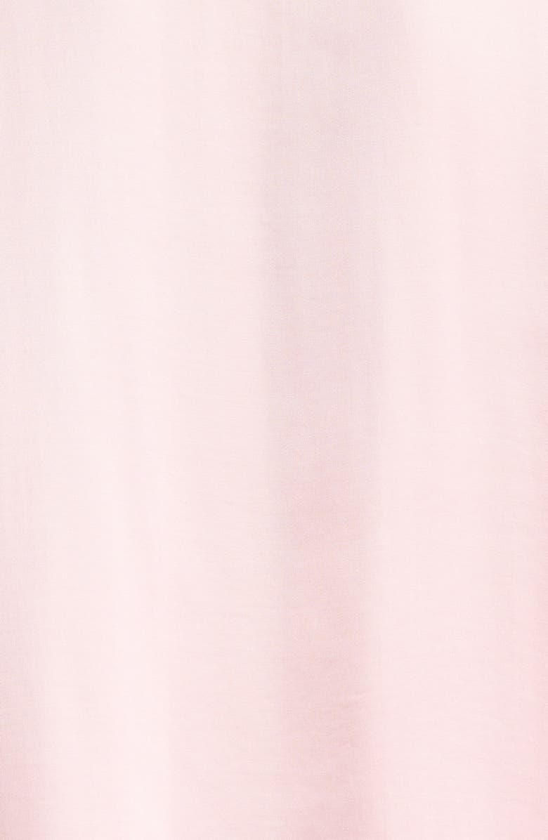 Papinelle Annabelle Satin Lace Trim Short Pajamas, Alternate, color, Papinelle Pink