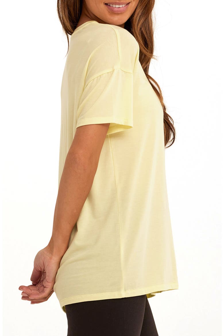 Andie Jersey T-Shirt, Alternate, color, LEMONADE
