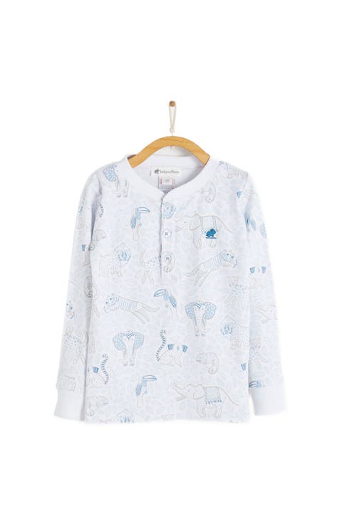 Premium Peruvian Pima Cotton Manji Snug Fit Long Pajama Set for Toddler