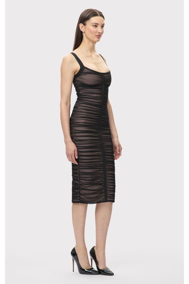The Gloria Dress, Alternate, color, BLACK