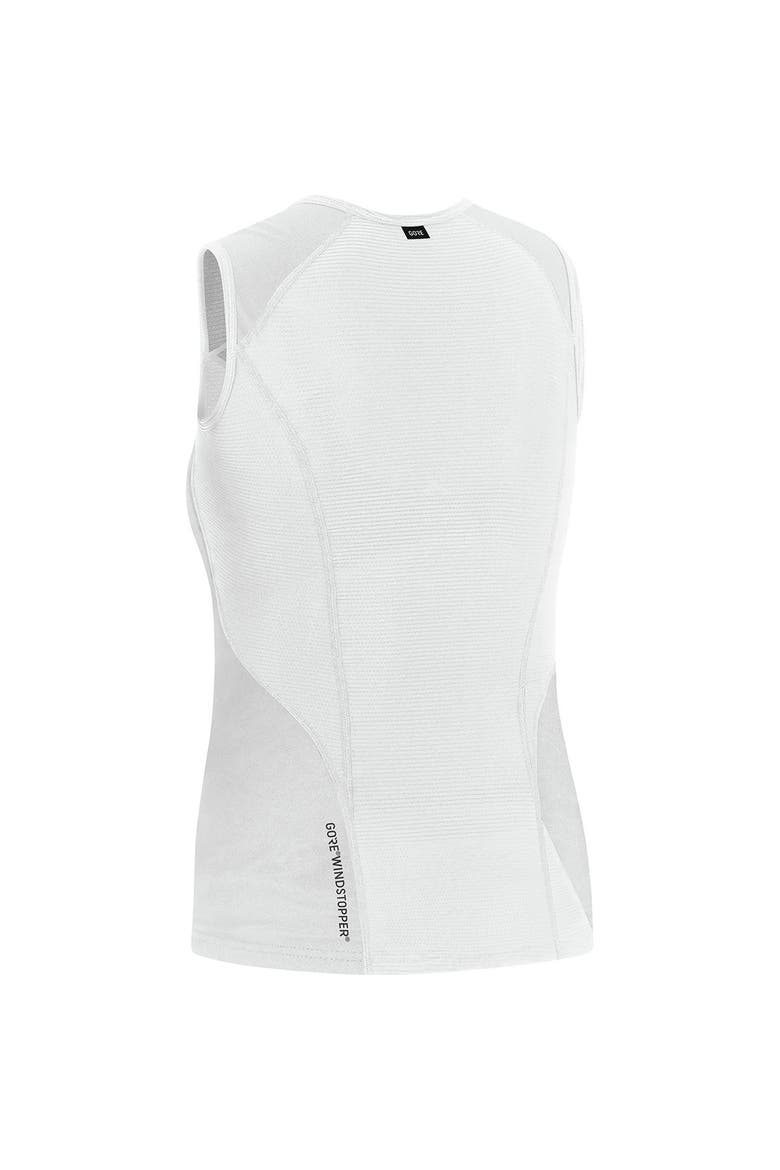 Windstopper Base Layer Sleeveless Shirt - Women's, Alternate, color, Light Grey/White