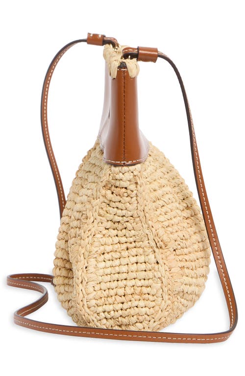 Staud Lena Raffia Clutch