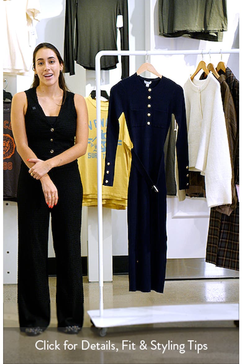 Willa Belted Long Sleeve Maxi Dress video