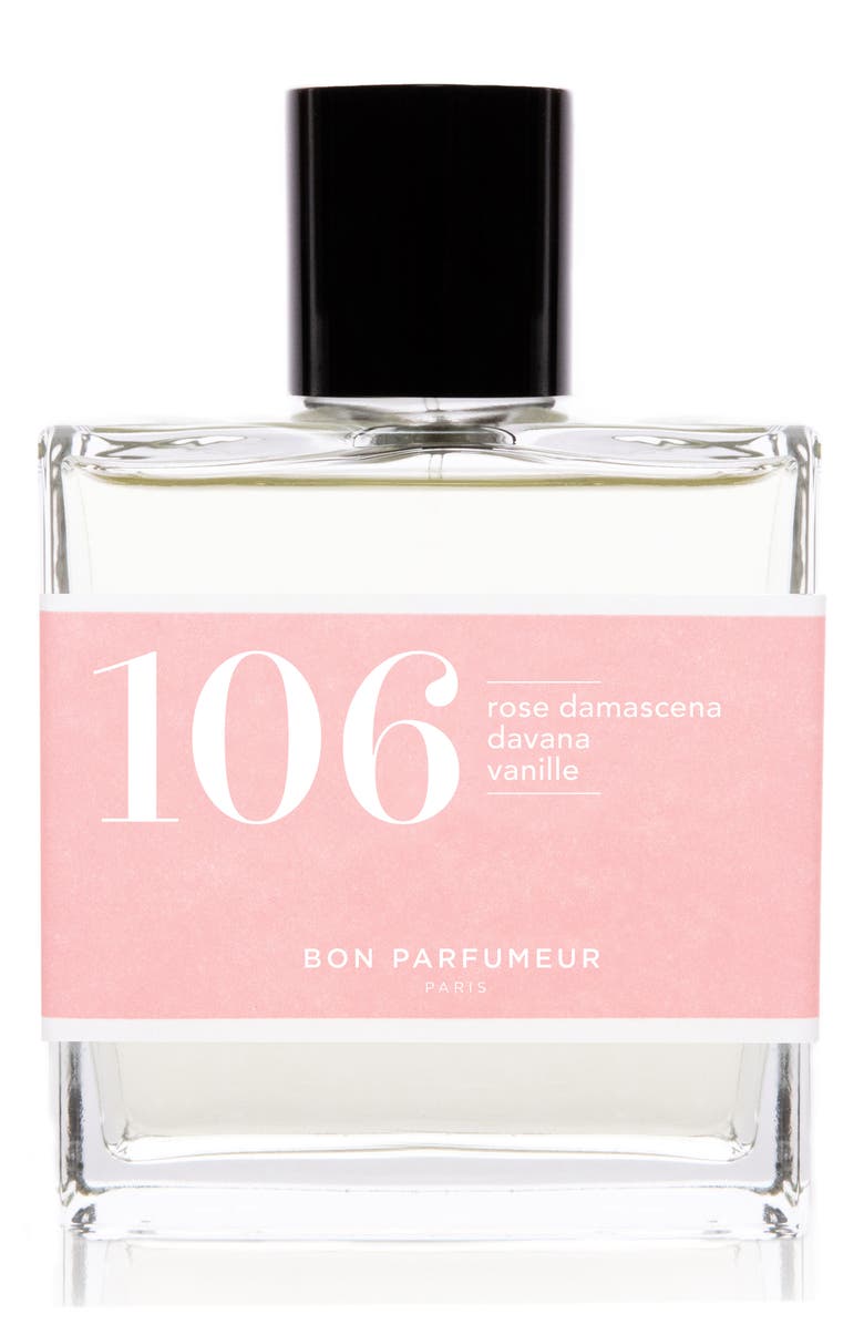 Bon Parfumeur 106 Damascena Rose, Davana & Vanilla Parfum, Main, color, 
