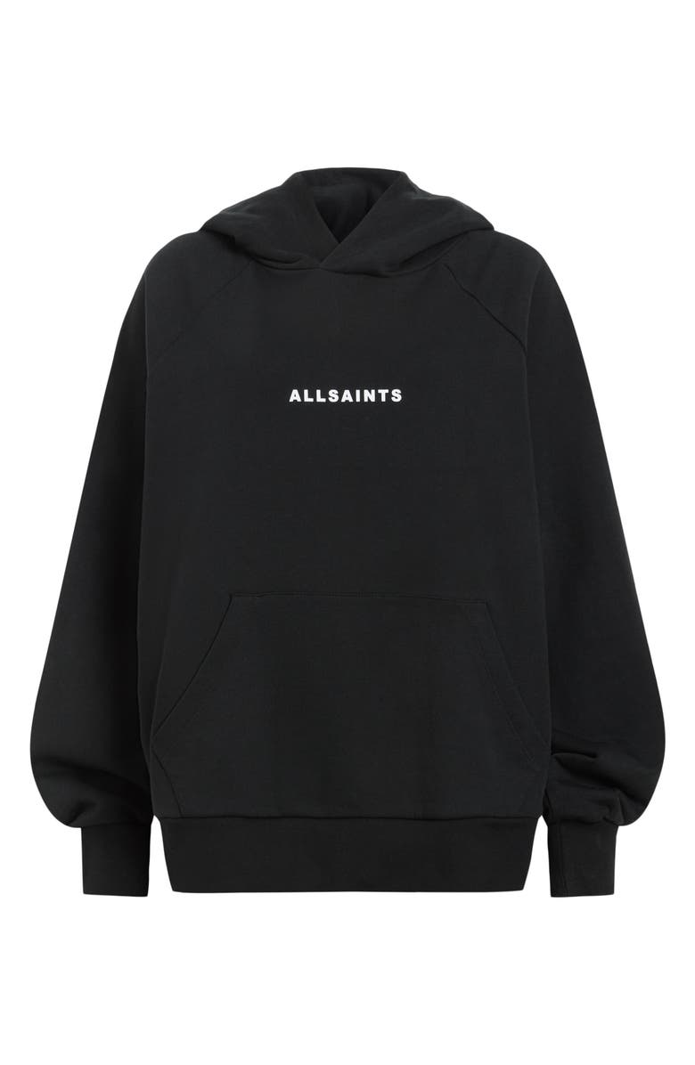 AllSaints Tour Talon Logo Graphic Hoodie, Alternate, color, 