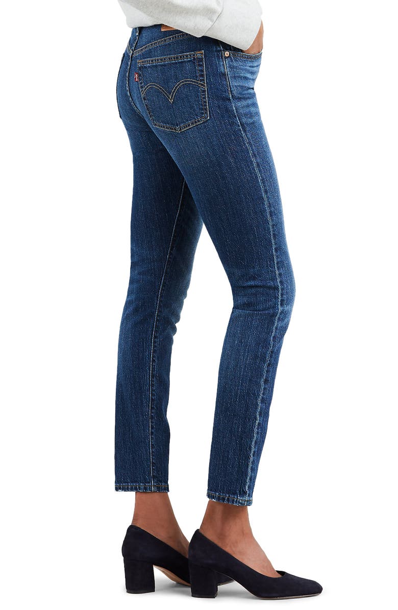 Levi's<sup>®</sup> 501<sup>®</sup> High Waist Ankle Skinny Jeans, Alternate, color,