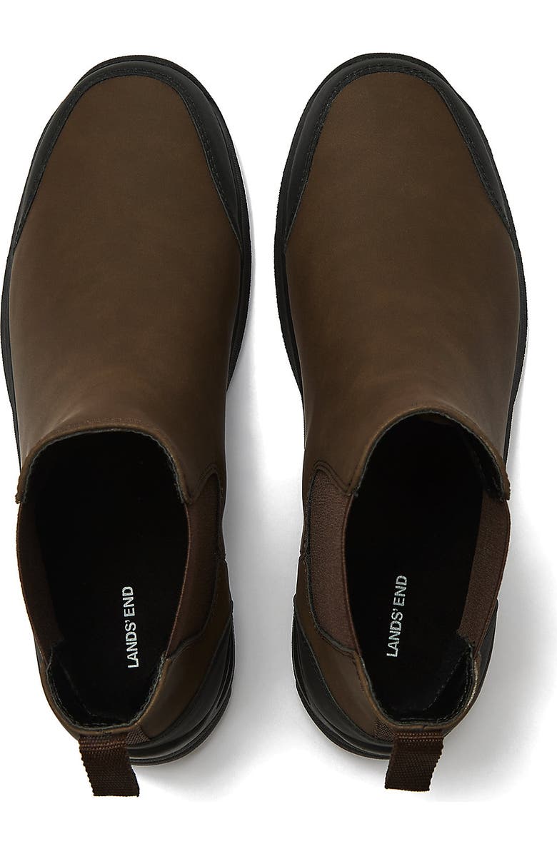 Lands' End Terrain All Weather Chelsea Boots, Alternate, color, Java Brown