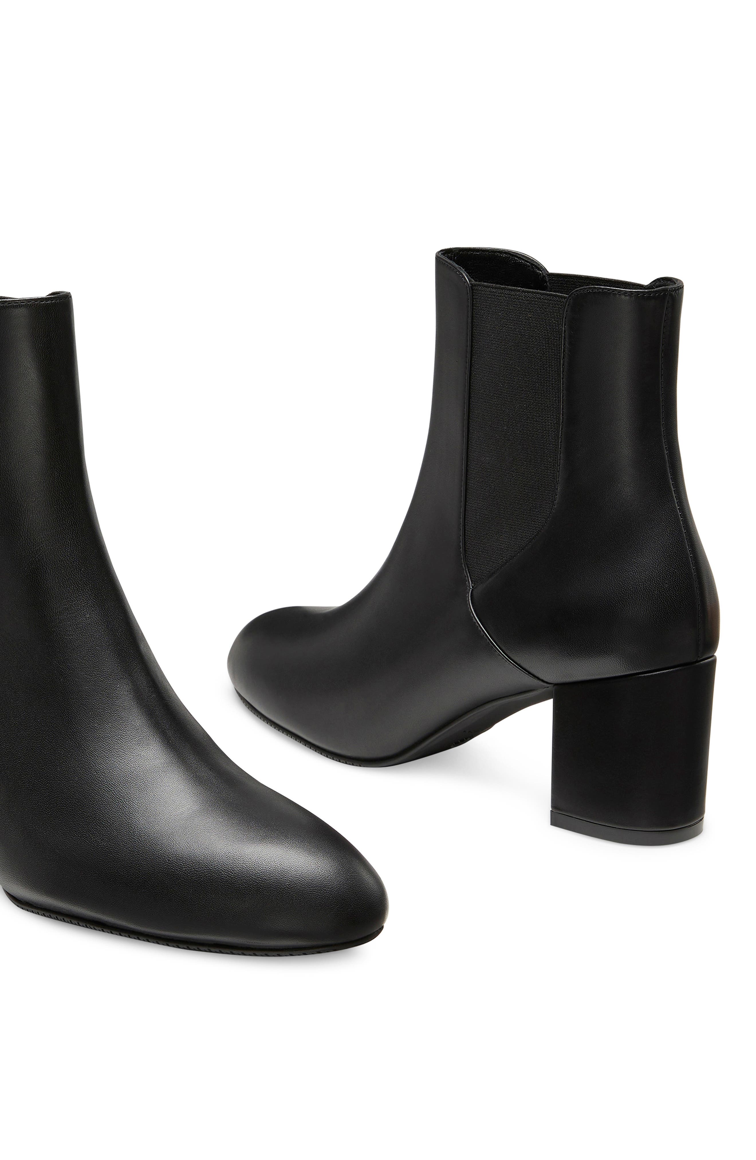 Stuart Weitzman Yuliana 60 Chelsea Boot, Alternate, color, Black