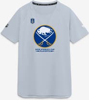 FANATICS Men's Fanatics Gray Buffalo Sabres 2026 Stanley Cup Playoffs Authentic Pro Rink Performance T-Shirt