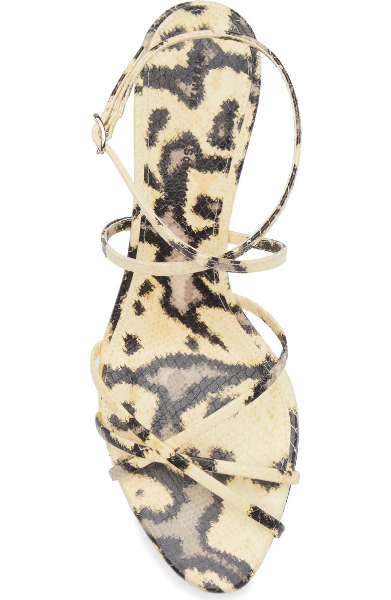 Proenza Schouler Uma Ankle Strap Sandal, Alternate, color, Ivory