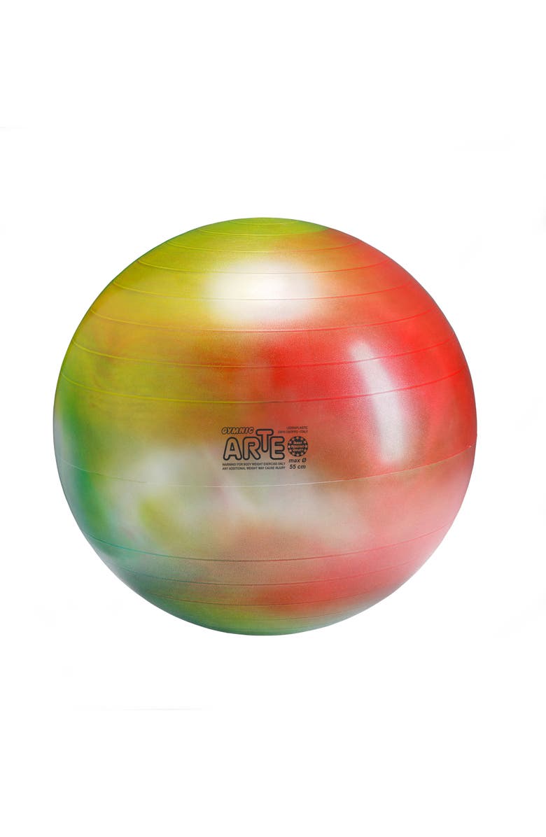 Gymnic Arte Ball Plus 55, Main, color, Swirl