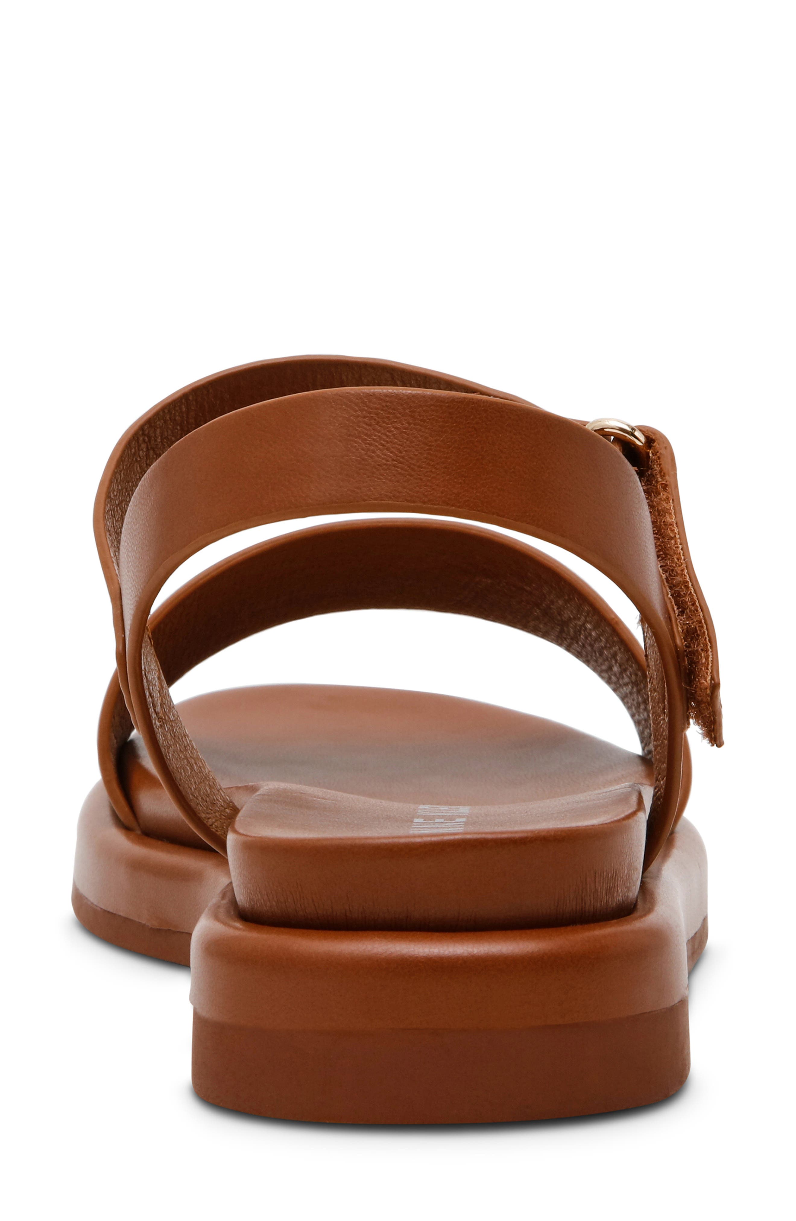 Elani Ankle Strap Sandal, Alternate, color, COGNAC