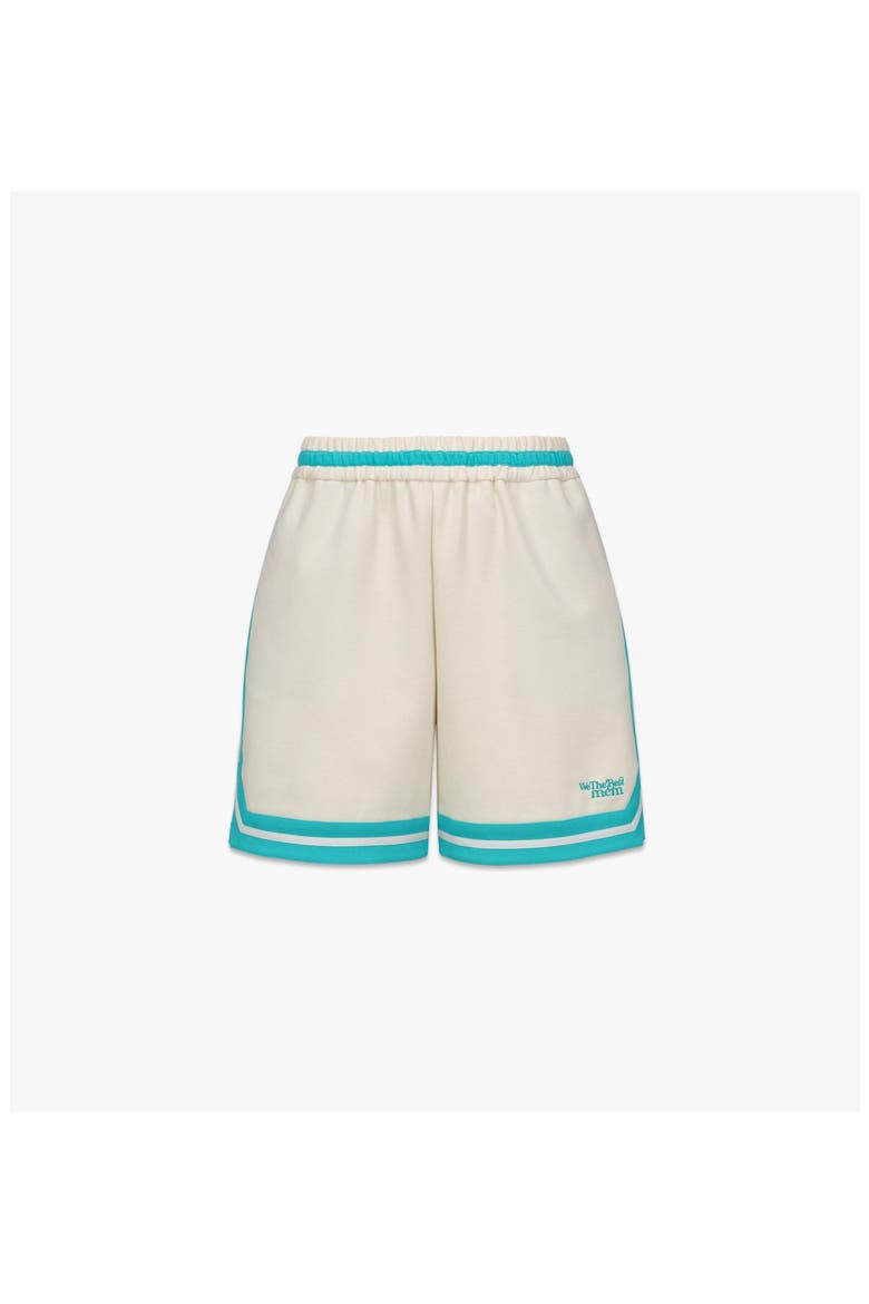 x We The Best Ponte Shorts, Main, color, Off White