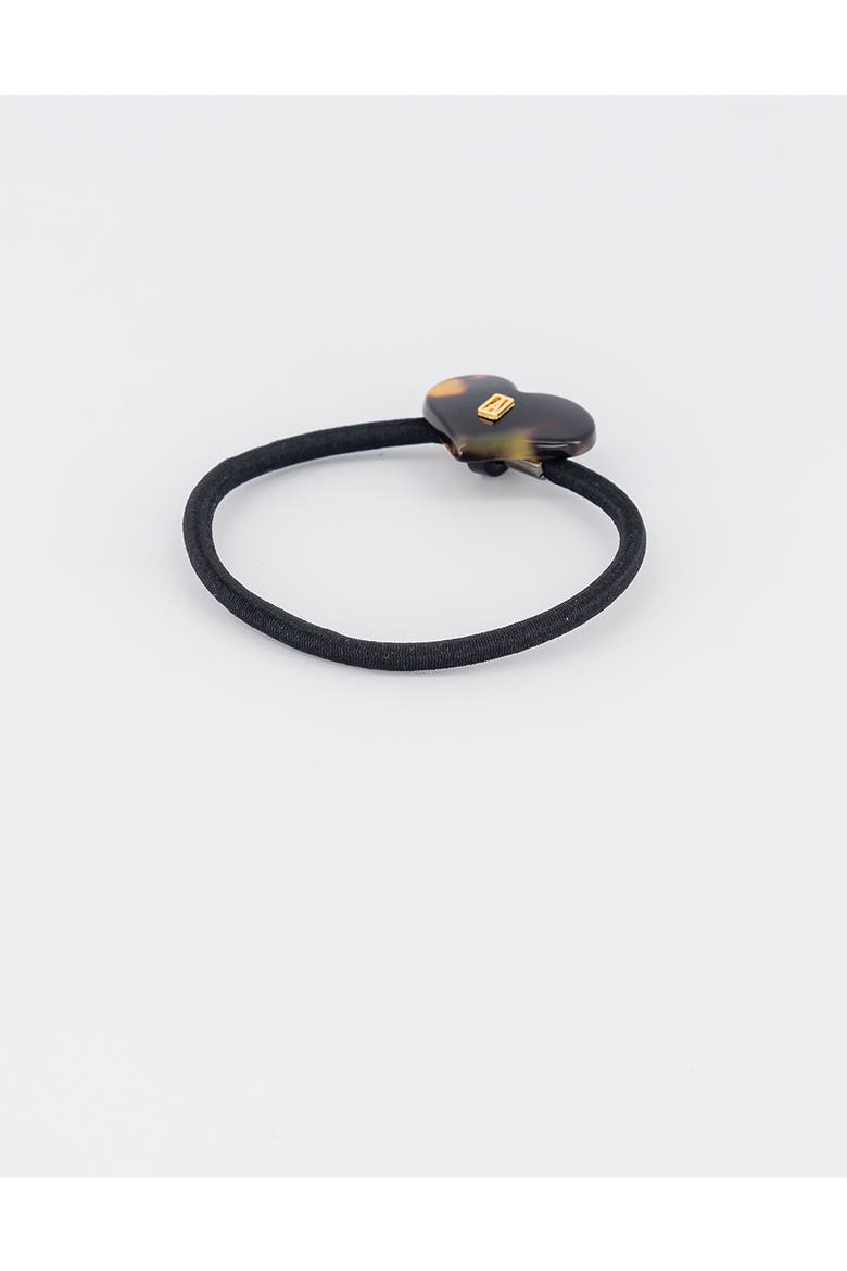 Pantin Heart Acetate Hair Tie, Alternate, color, Tortoise