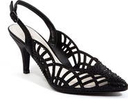 LADY COUTURE Rhinestone Slingback Pump