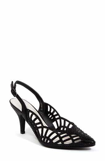 LADY COUTURE Rhinestone Slingback Pump