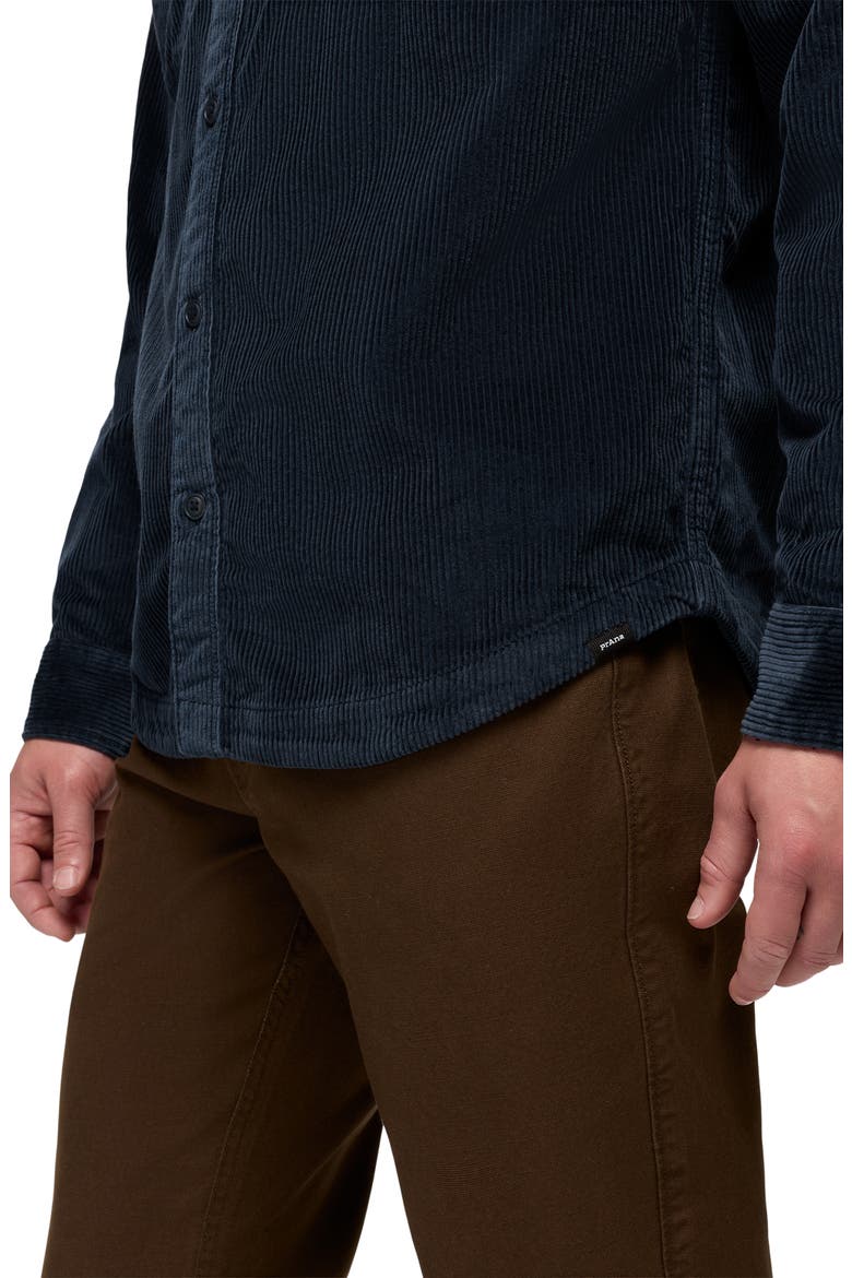 Ridgecrest Long Sleeve Organic Cotton Corduroy Shirt, Alternate, color, NAUTICAL