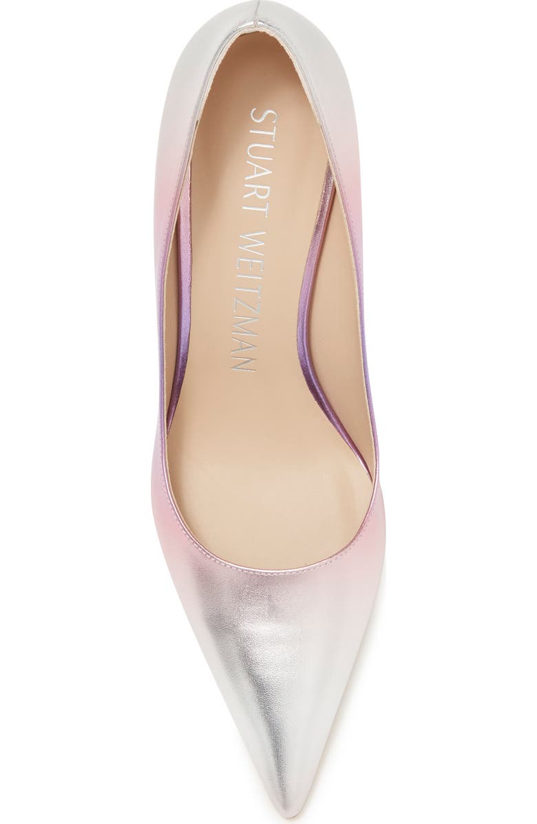 Stuart Weitzman Stuart 85mm Pump, Alternate, color, Lilac Multi