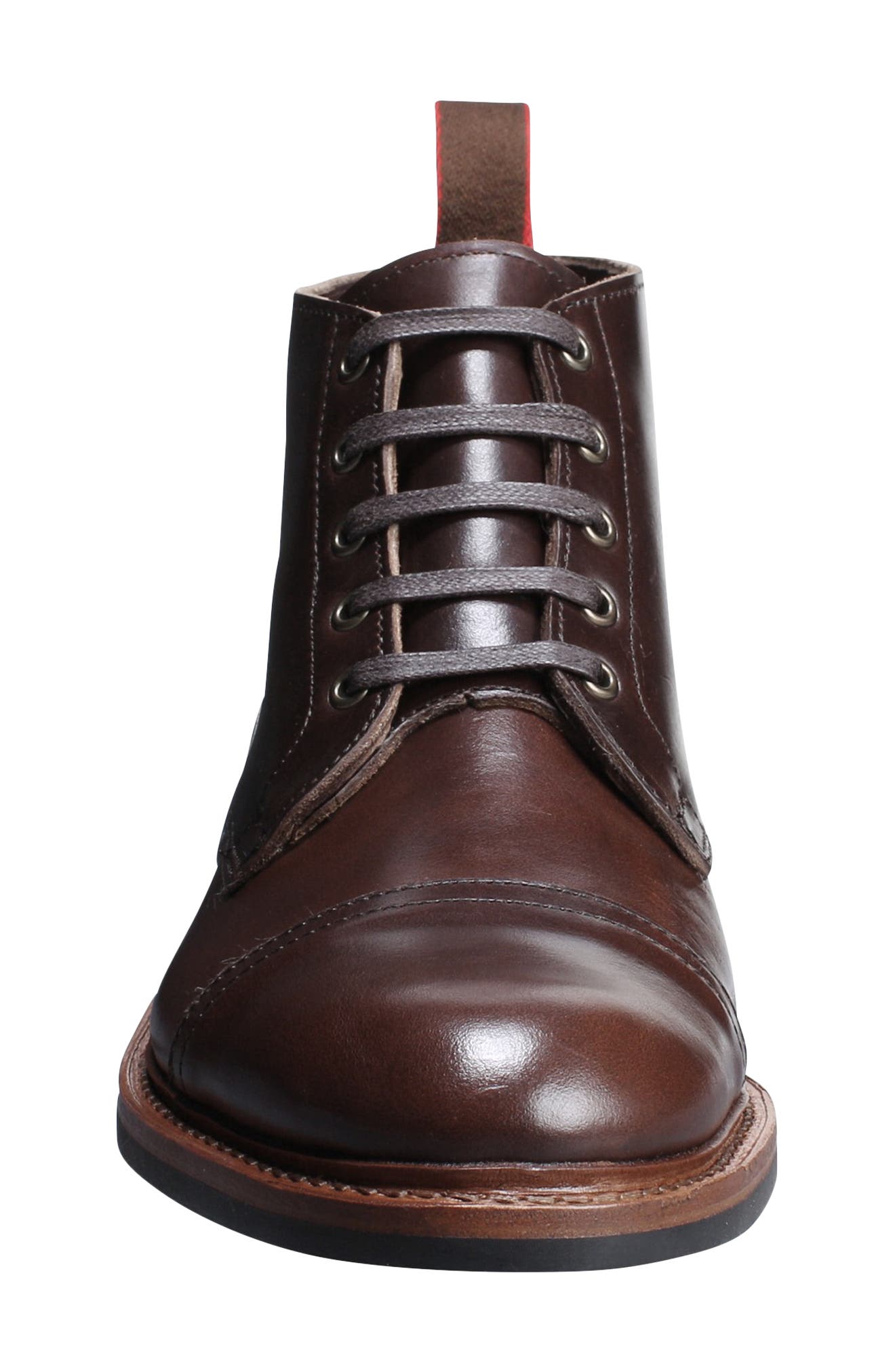 Allen Edmonds Patton Boot, Alternate, color, Brown Leather