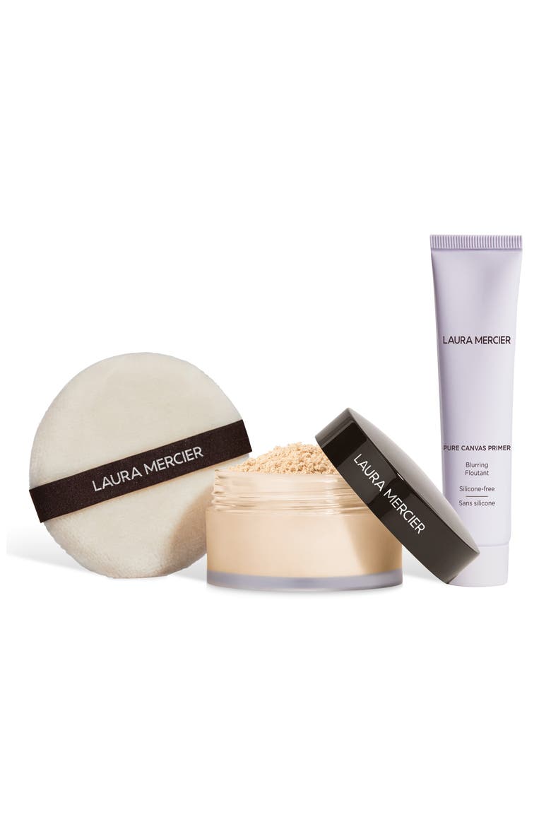 Translucent Loose Setting Powder & Primer Duo Set, Main, color, NO COLOR