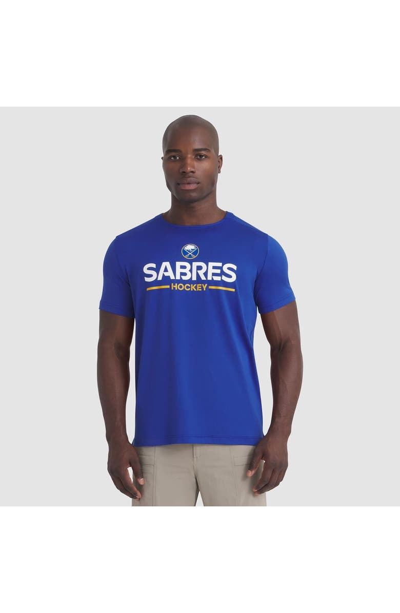 FANATICS Men's Fanatics Royal Buffalo Sabres Authentic Pro Rink Tech T-Shirt, Alternate, color, Royal