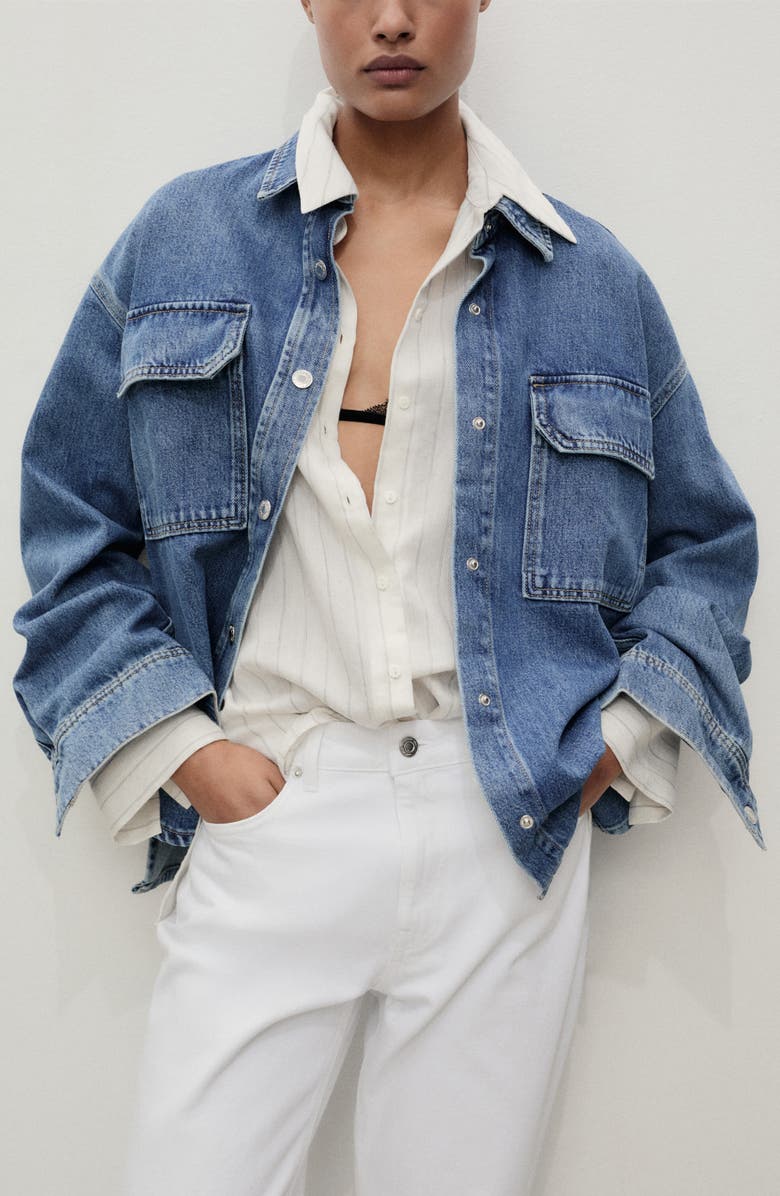 MANGO Straight Leg Jeans, Alternate, color, White