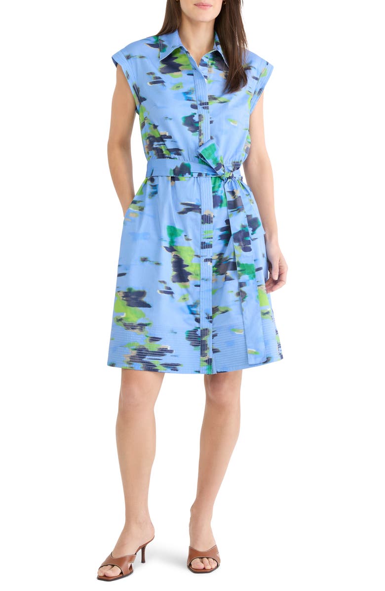 NIC+ZOE Camille Water Lilies Dress, Main, color, 