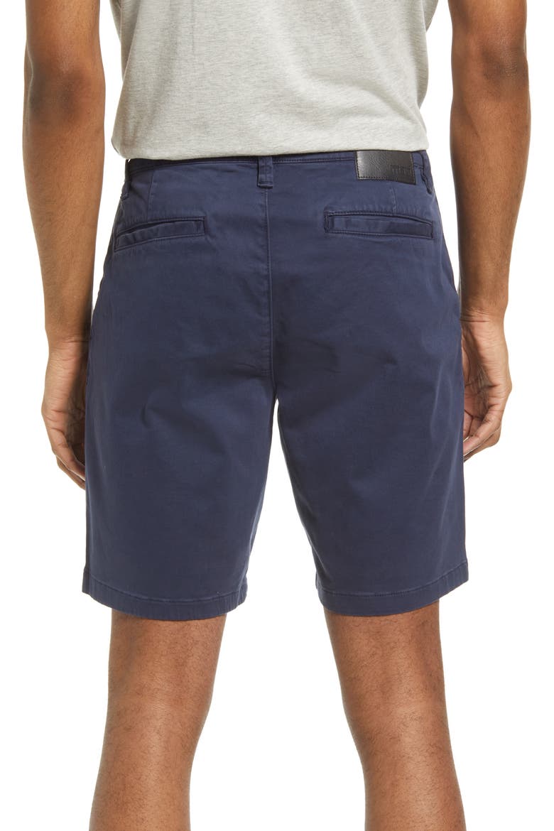 Men's Noah Stretch Twill Shorts, Alternate, color, DARK NAVY TWILL