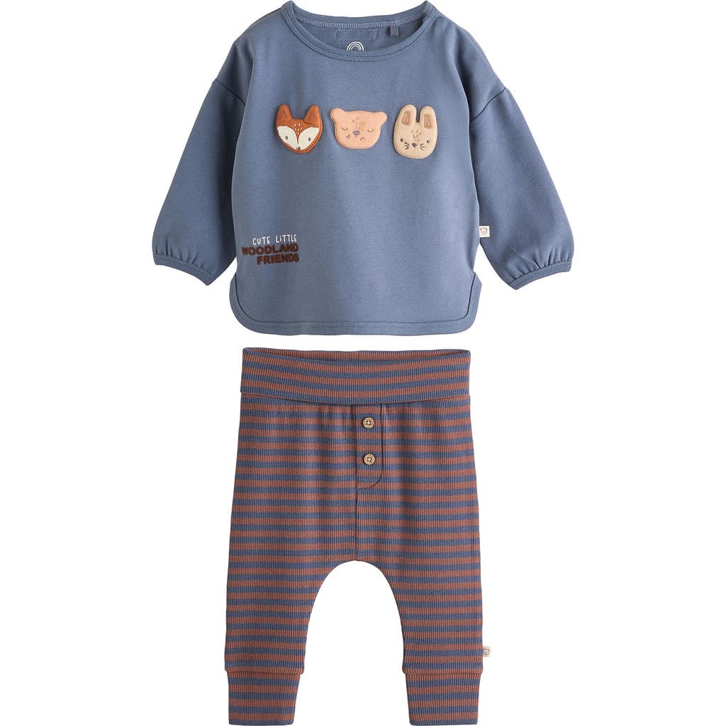 Next Animal Graphic Sweatshirt & Joggers Set In Multi