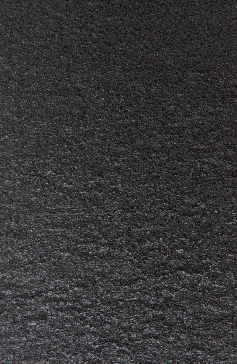 AllSaints Logo Keeper Leather Belt, Alternate, color, Black