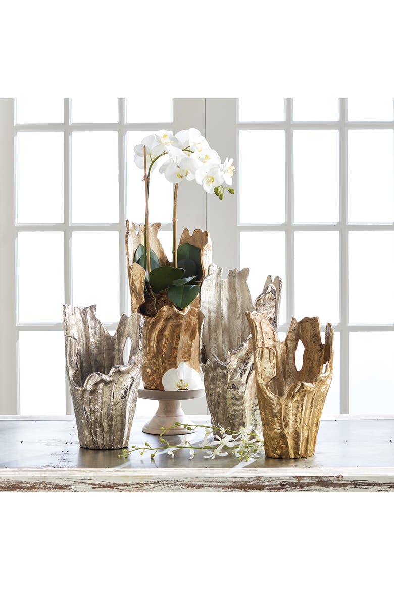 Arbre Vase, Alternate, color, Silver