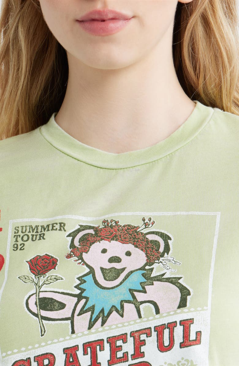 Daydreamer Grateful Dead Playing Card Graphic T-Shirt, Alternate, color, Seafoam Green