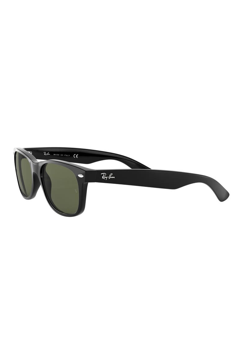 Wayfarer 58mm Rectangular Sunglasses, Alternate, color, MATTE BLACK