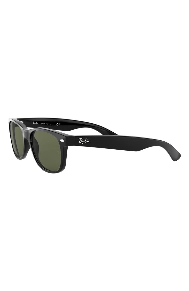 Ray-Ban Wayfarer 58mm Rectangular Sunglasses, Alternate, color, Matte Black