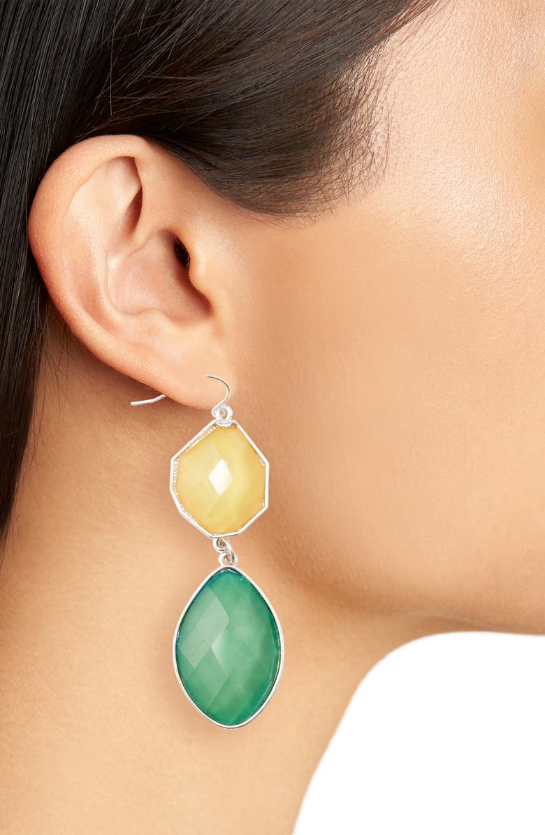 Adia Kibur Stone Drop Earrings, Alternate, color, 