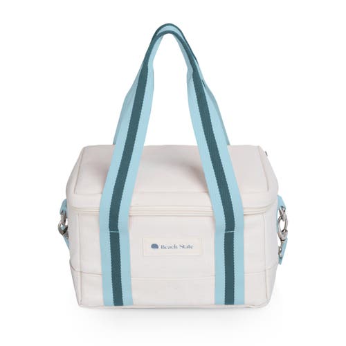 Beach State Lanikai Seaglass Lunch Bag Tote In White