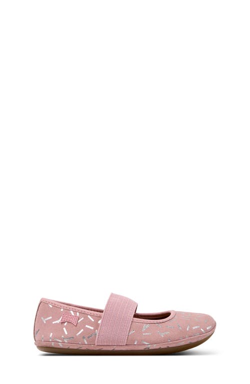 Camper Right Ballet Flats In Medium Pink